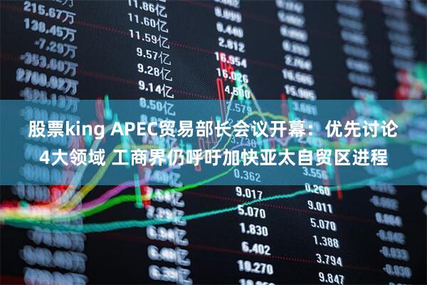 股票king APEC贸易部长会议开幕：优先讨论4大领域 工商界仍呼吁加快亚太自贸区进程
